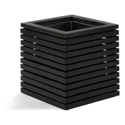 Marrone Orizzontale Cube Black V 28 cm / D 30 cm