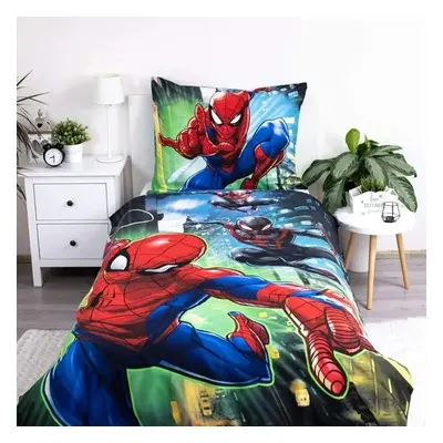 Jerry Fabrics povlečení bavlna Spiderman 05 140x200+70x90 cm