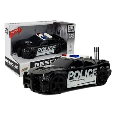 LEAN Toys Policejní auto se světelnými i zvukovými efekty