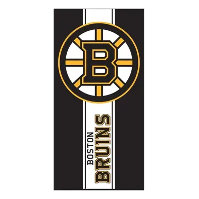 Hokejová bavlněná osuška NHL Boston Bruins - série Belt - 100% bavlna - 70 x 140 cm - II. jakost