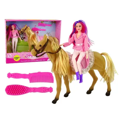 LEAN Toys Barbie panenka s koníčkem