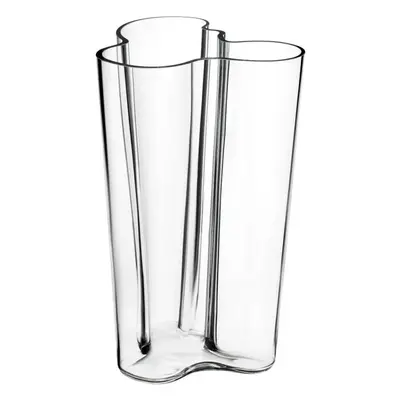 Váza Alvar Aalto 251mm, čirá