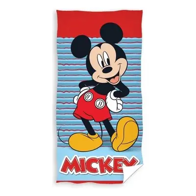 Carbotex osuška Mickey Mouse Vždy s úsměvem 70x140 cm