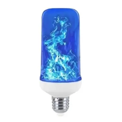 Zaparkorun LED žárovka HYO-2, 5W - imitace plamene - blue