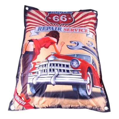 BeanBag Designový sedací vak 189x140 retro