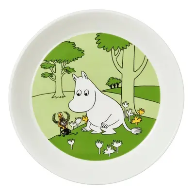 Talíř Moomintroll 19cm, zelený