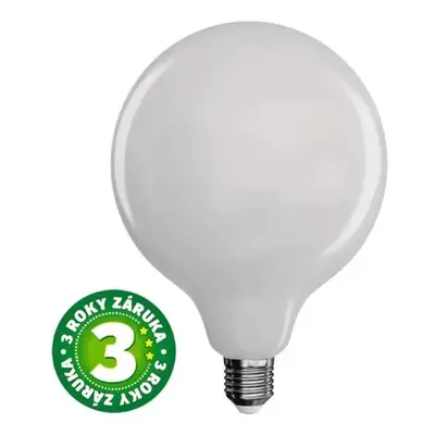 Ultra úsporná prémiová LED žárovka E27 průměr 125mm, 18W, 2452lm, denní, ekv. 150W, 3 roky