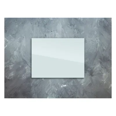 Skleněný infračervený topný panel GLASS 450W Bílý | 80x60 cm | WiFi termostat | Výhřevnost 8 m2