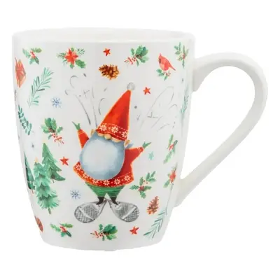 Altom Porcelánový hrnek Winter Gnomes B 400 ml