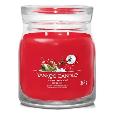 Yankee Candle vonná svíčka Signature ve skle střední Christmas Eve 368g