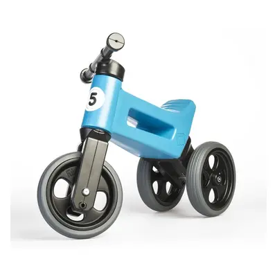 Teddies Odrážedlo Funny wheels Rider Sport 2v1, modrá