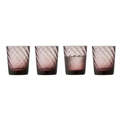 Lyngby Glas Sklenice na vodu Vienna 30 cl (4ks) Pink