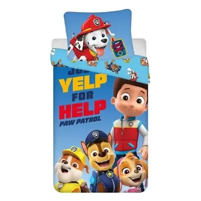 Jerry Fabrics povlečení bavlna Paw Patrol PP 427 Help 140x200+70x90 cm