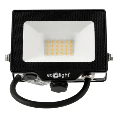 ECOLIGHT LED reflektor 20W 2v1 - neutrální bílá