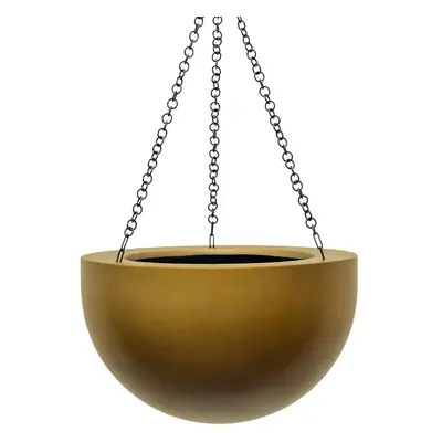 Baq Gradient Hanging Bowl Matt Honey Ø 33 cm / V 21 cm