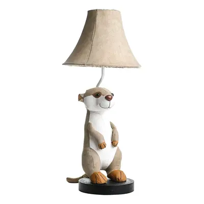 Dětská stolní lampa surikata béžová - Eddie