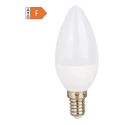 Diolamp SMD LED žárovka matná Candle C37 8W/230V/E14/6000K/750Lm/200°