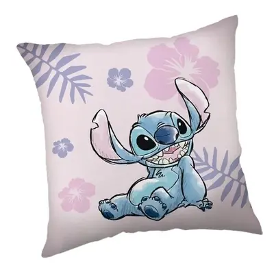 Jerry Fabrics polštářek Lilo a Stitch Pink 40x40 cm