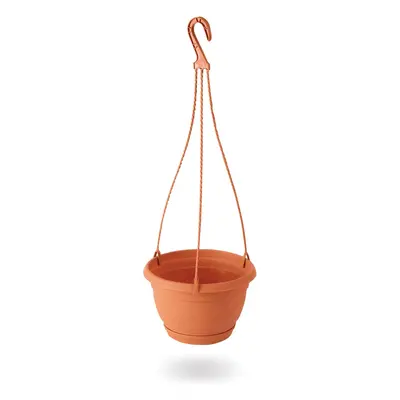 Prosperplast Květináč závěsný AGRO terakota 24cm+HÁK