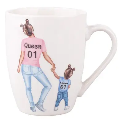 Altom Porcelánový hrnek Queen - girl, 300 ml