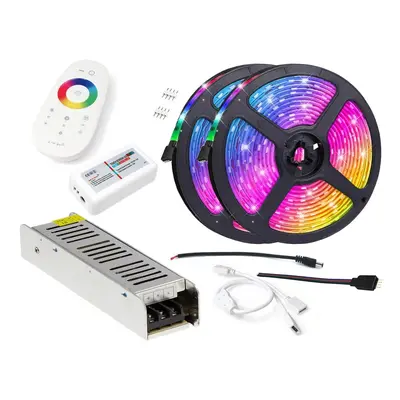 BERGE LED pásek - RGB 5050 - 10m - IP20 - SADA na strop