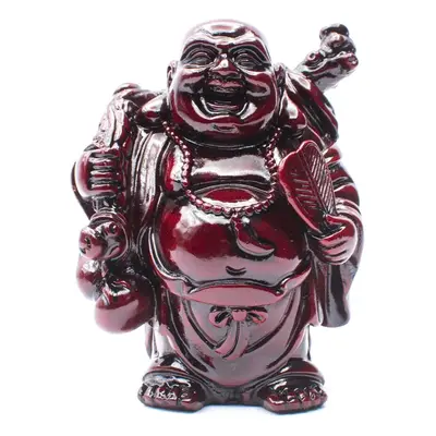 Milujeme Kameny Buddha bohatství s větví - soška Feng shui - malá