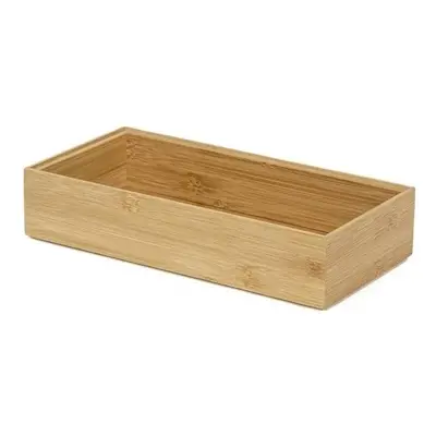 Organizér Compactor Bamboo Box, 30 x 15 x 6,35 cm, přírodní dřevo