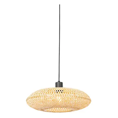 Orientální závěsná lampa bambus 40 cm - Ostrava