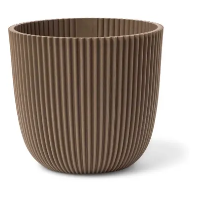 Capi Nature Groove Made With Planter Ball Warm Taupe Ø 17 cm / V 15 cm