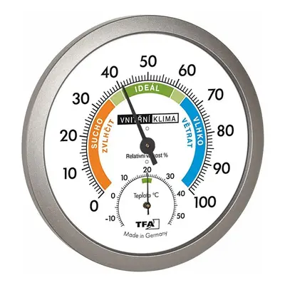 Kombinace (Teploměr + Vlhkoměr) 120 mm - TFA 45.2042.50CZ
