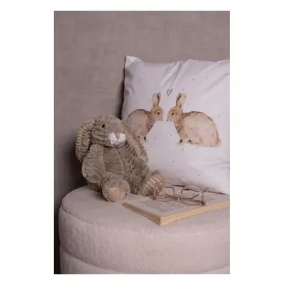 Povlak na polštář s motivem králíčků a srdíček Bunnies in Love - 45*45 cm