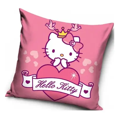 Polštář Hello Kitty Princezna - 40 x 40 cm