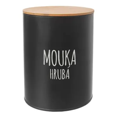 Orion Dóza Hrubá mouka BLACK pr. 13 cm