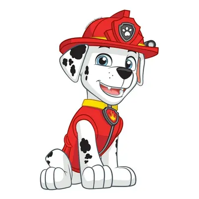 3D Samolepka Paw Patrol Marshall, 14 x 20 cm