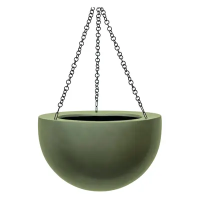 Baq Gradient Hanging Bowl Matt Forest Green Ø 33 cm / V 21 cm