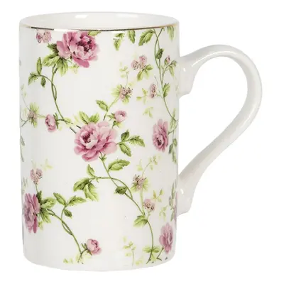 Porcelánový hrnek Bouton de Rose - 11*7*11 cm / 0.3L