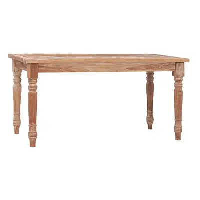 vidaXL Konferenční stolek Batavia 90 x 50 x 45 cm bělený masivní teak