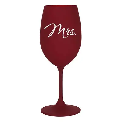 MRS. - bordo sklenice na víno 350 ml