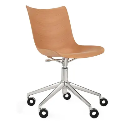 Kartell designové kancelářské židle P/Wood Office Chair