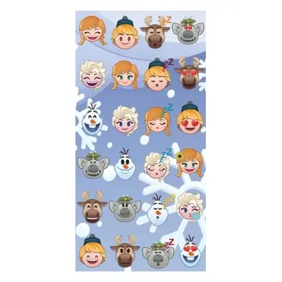 Jerry Fabrics osuška Frozen emoji 70x140 cm