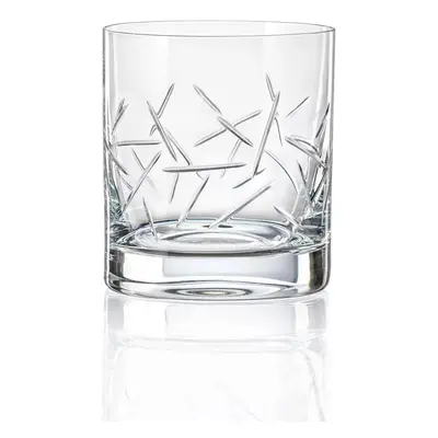 Crystalex Sklenice na Whisky Barline 280 ml, leštěný brus BR081, 4 ks