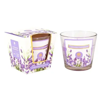 Arome Vonná svíčka ve skle Lavender Provence, 120 g