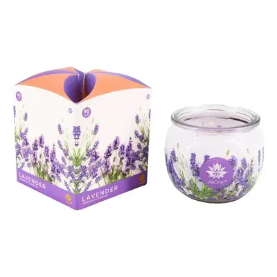 Arome Vonná svíčka ve skle Lavender, 90 g