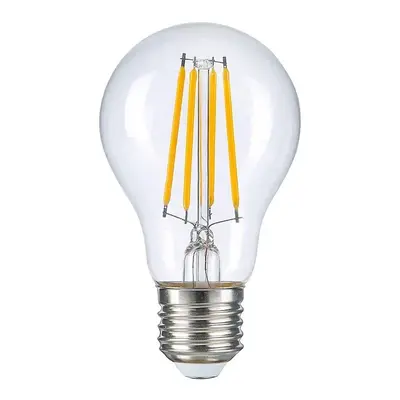 SOLIGHT LED Filament žárovka čirá A60 3,8W/230V/E27/2700K/806Lm/360°