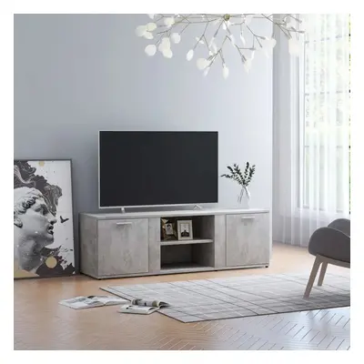 vidaXL TV stolek betonově šedý 120 x 34 x 37 cm kompozitní dřevo