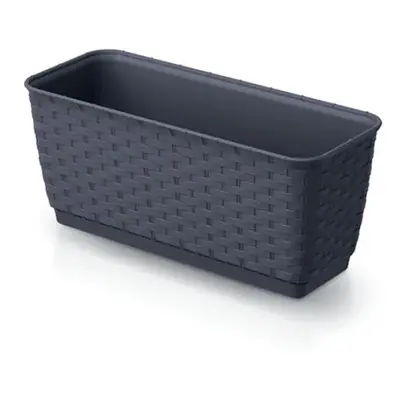 PROSPERPLAST Truhlík - RATOLLA CASE P Rozměr: 29x14,2 cm, Barva: antracit