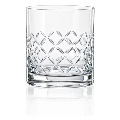 Crystalex Sklenice na Whisky Barline 280 ml, leštěný brus BR072, 4 ks