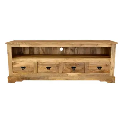 furniture-nabytek.cz - Dřevěný tv stolek z masivu mango 160x60x45