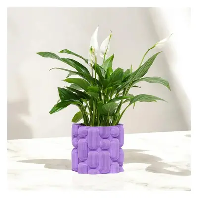 Plantbee Květináč Elgus 19cm fialová