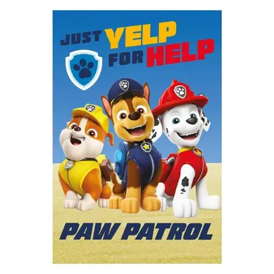 Vesna | Dětská deka fleece Paw Patrol HELP 100x150 cm